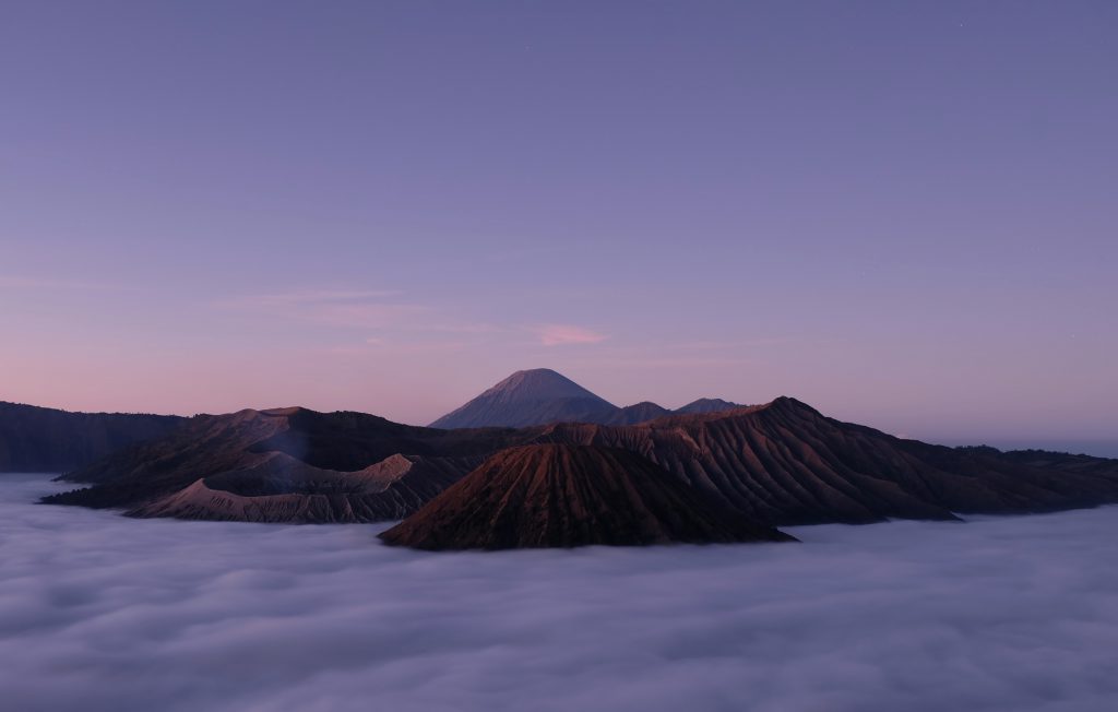 Seruni viewpoint Probolinggo sunrise