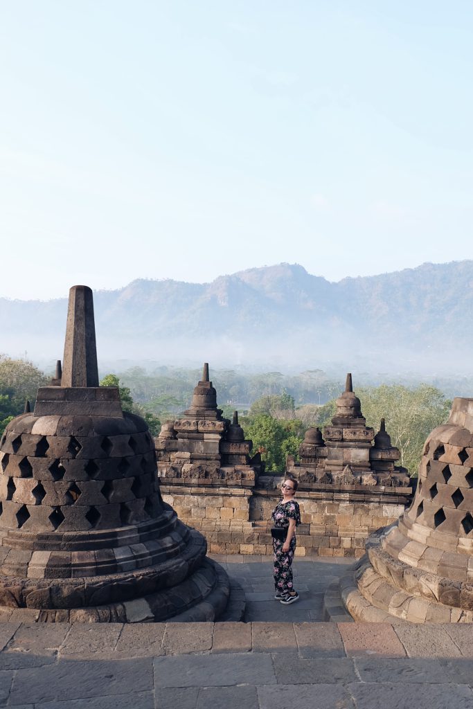 picture Borobudur temple Java Indonesia