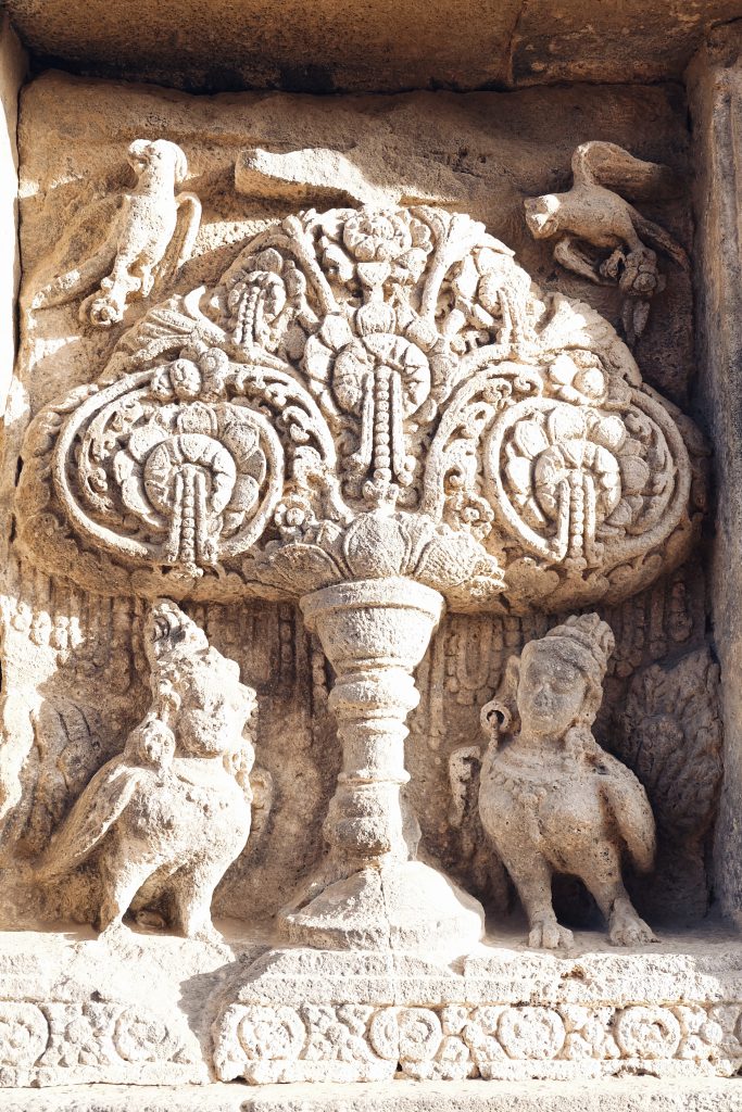 detailed temple art Prambanan Java